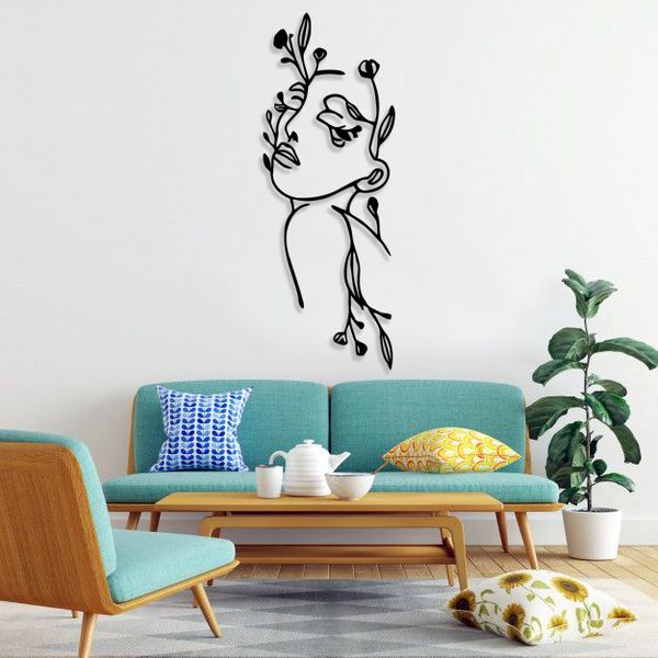 استیکر دیواری طرح مینیمال کد 007