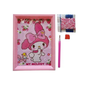 بازی آموزشی مدل ساخت تابلو نقاشی الماسی قاب دار