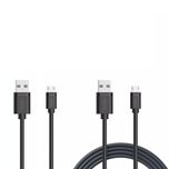 کابل تبدیل USB به microUSB یونیتک مدل Y-C4050BK مجموعه 2 عددی(گارانتی 12 ماهه مارون)