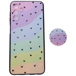  کاور مدل قلبی کد SAM-01321 مناسب برای گوشی موبایل سامسونگ Galaxy A13 5G به همراه پایه نگهدارنده