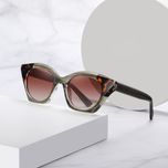 عینک آفتابی گربهای زنانه آلبرت وگ مدل S26103-C5 Avantgarde Visionary