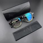 فریم عینک طبی مربعی آلبرت وگ مدل S31103-C4-1 Acetate مناسب برای صورت گرد و بیضی