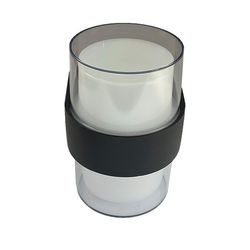 چراغ گلس استوانه 2طرفه