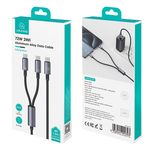 کابل تبدیل USB-C یوسمز مدل sj 740 طول 1.2متر