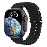 ساعت هوشمند 46 میلی متری مدل SEVEN PLUS IN ONE 1+7 بند سیلیکونی