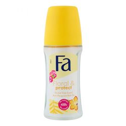رول ضد تعریق زنانه فا مدل Floral and Protect Orchid Viola Scent حجم 50 میلی لیتر