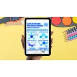 تبلت 8.3 اینچ اپل مدل iPad mini 7th Generation 2024 Wi-Fi ظرفیت 128 گیگابایت و رم 8 گیگابایت
