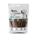 تشویقی سگ هاپومیل مدل استریپ نرم ساردین کد Soft Sardine Strips وزن 100 گرم