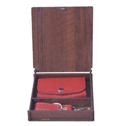 ست هدیه مدل M3 چرم طبیبعی 