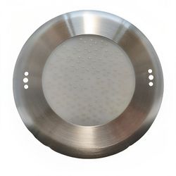 چراغ فلت روکار استخری فوق باریک 15وات تمام استیل برندLEDMAN(15ROL)