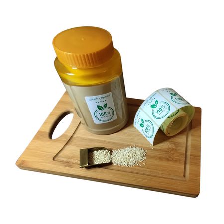 برچسب طرح محصول طبیعی بسته 100 عددی