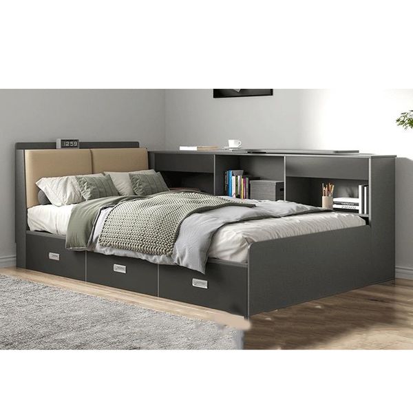 تخت خواب یک نفره مدل شلف سایز 90×200 سانتی متر