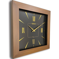 ساعت دیواری چوبی نوراکس مدل 1121
