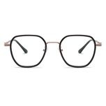 فریم عینک طبی چند ضلعی مدل TJ816C01P81 مناسب برای صورت گرد و بیضی