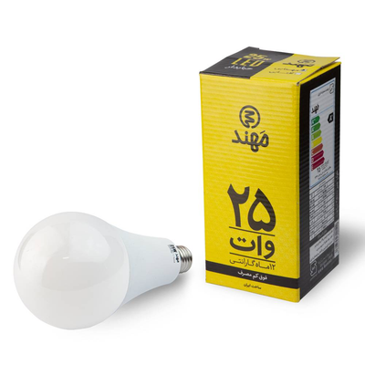 لامپ ال ای دی 25 وات مهند