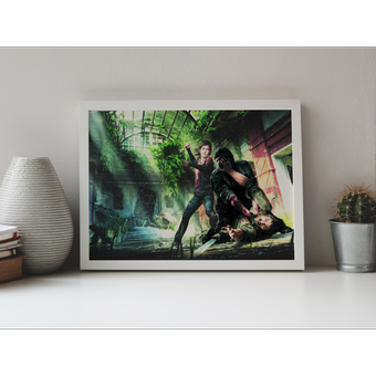 لایت باکس Last of Us طرح 2