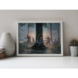 لایت باکس Last of Us طرح 3