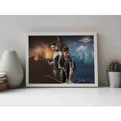 لایت باکس Last of Us طرح 4