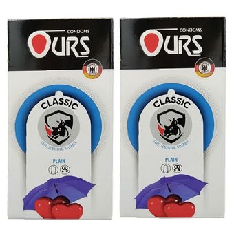کاندوم اورز مدل کلاسیک دو بسته 12 عددی
