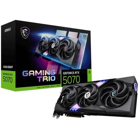 Graphic Card MSI RTX 5070 GAMING TRIO OC 12GB GDDR7 192Bit