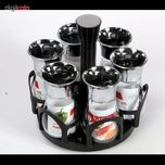 ست جای ادویه 7 پارچه کاپریس کد 12662