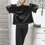 کت گلدوزی مخمل کد 131