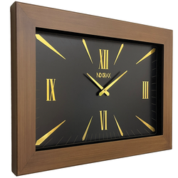 ساعت دیواری چوبی نوراکس مدل 3121