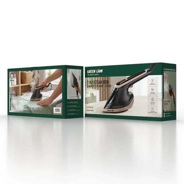 اتو بخار 2 در 1 گرین لاین BX300