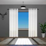 پرده تیکو دکو مدل حریر ژورژت طلاکوب شش چین سایز 225x280 سانتیمتر مجموعه دو عددی*866