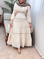 پیراهن گلدوزی سروناز 2828