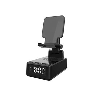 پایه نگهدارنده و شارژر بی سیم گوشی موبایل اسپاد مدل چندکاره