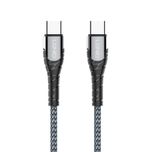 کابل 65W دو سر Type-C الدینیو مدل LC101 طول 1 متر