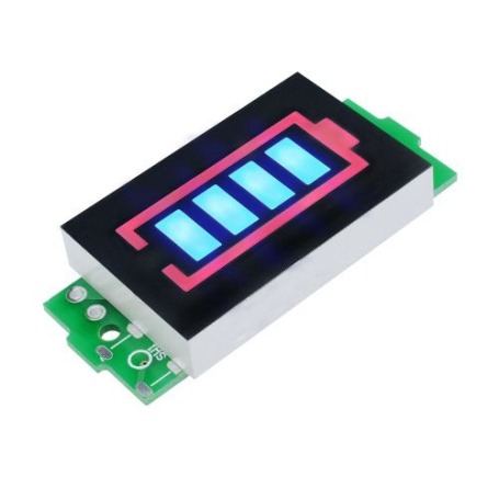ماژول نمایشگر سطح شارژ باتری لیتیوم 1 تا 8 سل