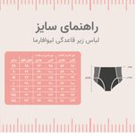 لباس زیر قاعدگی لیوا فارما مدل چهار لایه