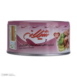 کنسرو ماهی تون در روغن آفتاب گردان شیلانه - 180 گرم 24 عددی