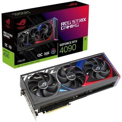کارت گرافیک ایسوس مدل ROG Strix GeForce RTX 4090 ظرفیت 24 گیگابایت استوک