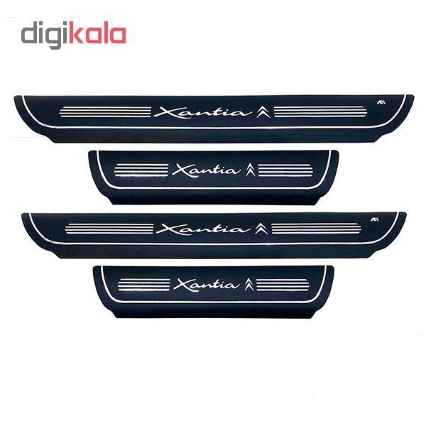 برچسب پارکابی خودرو کد SK036 مناسب برای سیتروئن زانتیا مجموعه 4 عددی*456