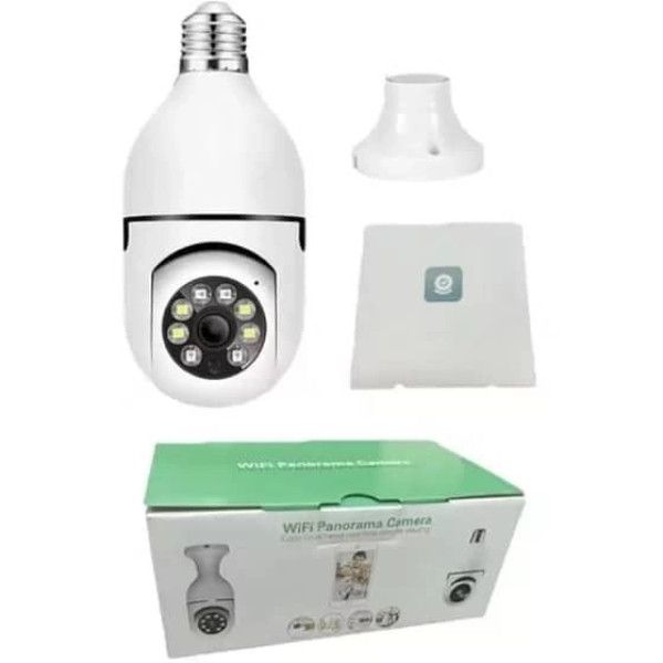 دوربین مداربسته تحت شبکه بیسیم لامپی 2 مگاپیکسل مدل YsxLite با چرخش 360 درجه افقی و 90 درجه عمودی، قابلیت دید در شب تا 20 متر،