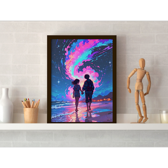 لایت باکس عاشقانه طرح ۱