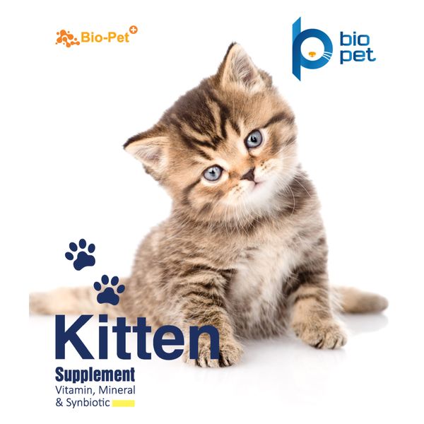 مکمل بچه‌گربه بایو پت مدل kitten وزن 200 گرم