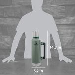 فلاسک استنلی مدل  STANLEY LEGENDARY CLASSIC BOTTLE گنجایش 1.9 لیتر