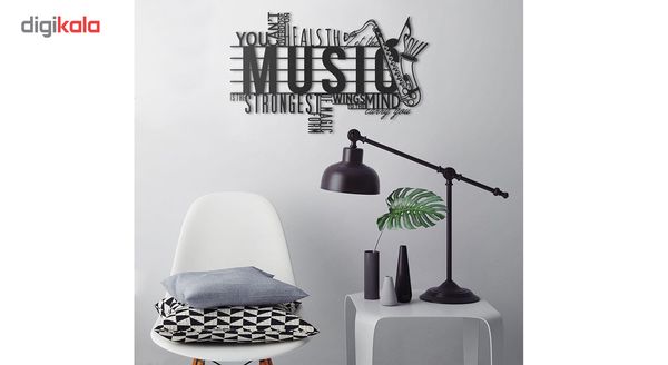 استیکر چوبی آتینو طرح Music