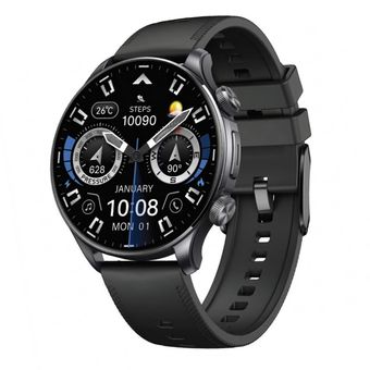 ساعت هوشمند 48 میلی‌متری ژوبیتر مدل jWatch S610 با GPS، پشتیبانی از تماس بلوتوثی و 170 حالت ورزشی همراه با بند سیلیکونی