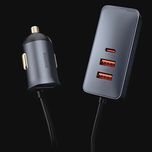 شارژر فندکی باسئوس مدل CCBT-B0G 120W