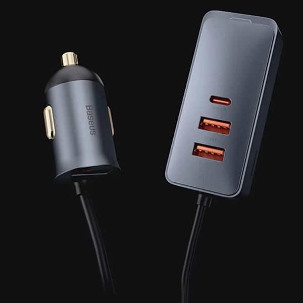 شارژر فندکی باسئوس مدل CCBT-B0G 120W