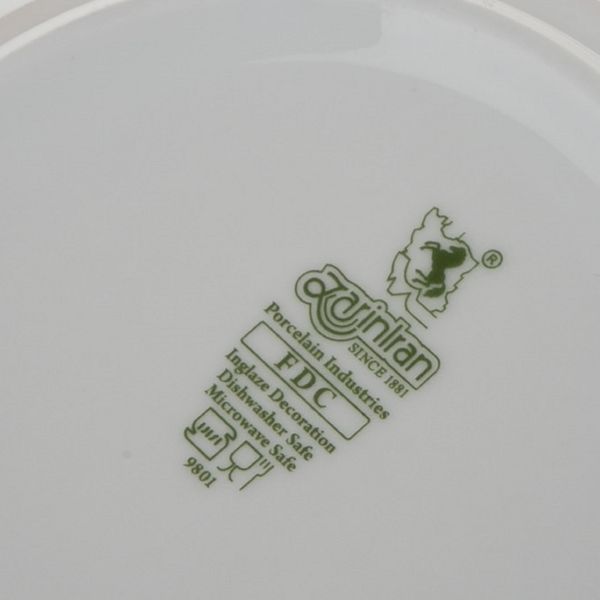 سرویس 103 پارچه غذاخوری چینی زرین ایران سری نئوکلاسیک طرح دلسا درجه یک