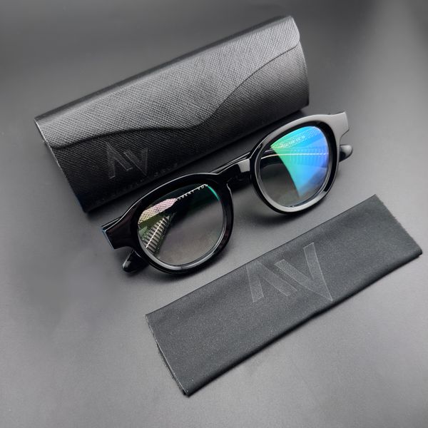 فریم عینک طبی آلبرت وگ مدل S31107-C1-1 Acetate مناسب برای صورت گرد و بیضی