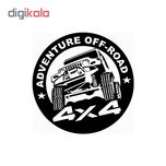 برچسب بدنه خودرو طرح Adventure کد b01
