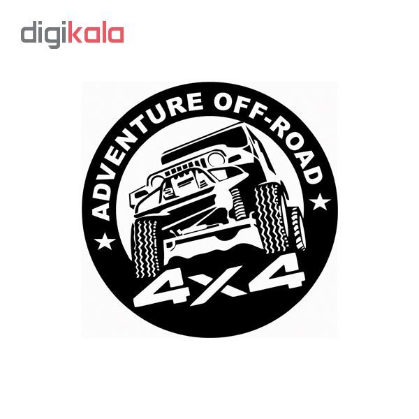 برچسب بدنه خودرو طرح Adventure کد b01