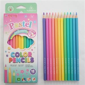 مدادرنگی 12 رنگ pastel